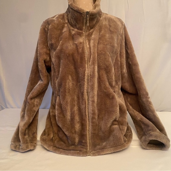 32° Heat Jackets & Blazers - 32° Heat women’s extra large zip up tan jacket